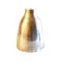 Cloche en métal en aluminium de 225 mm de hauteur x 170 mm de diamètre.