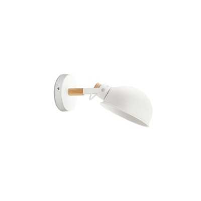 Applique murale en bois BECUS E27 LED couleur blanche