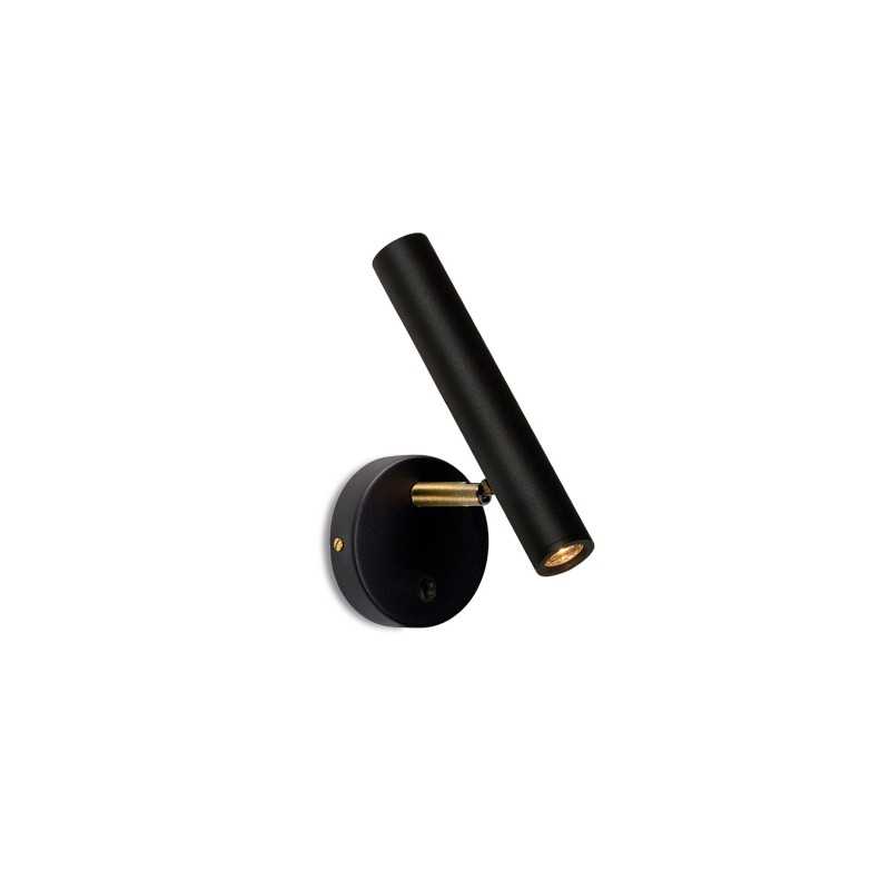 Applique PRUNG aluminium COB LED 3W 150Lm noir
