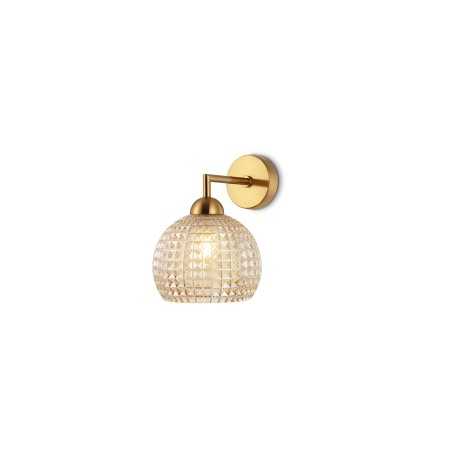 Applique LED BAVAT métal E27 couleur laiton brossé