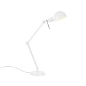 Lampe de table articulée LED blanche PROGE en métal E27