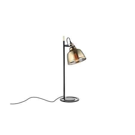 LANENS lampe de table LED E27 en métal couleur or