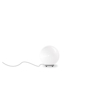Lampe de table LED blanche E27 thermoplastique OSSAGES