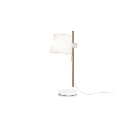 Lampe de table en bois PUVIC E27 LED