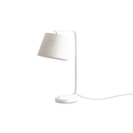 Lampe de table ORNETO métal E27 LED blanche