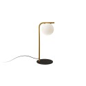 Lampe de table en métal PIRIO E27 LED couleur laiton brossé