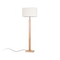 BOHAS lampadaire en bois E27 LED couleur bois