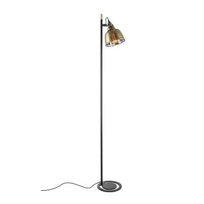 Lampadaire ECTOT métal E27 LED doré