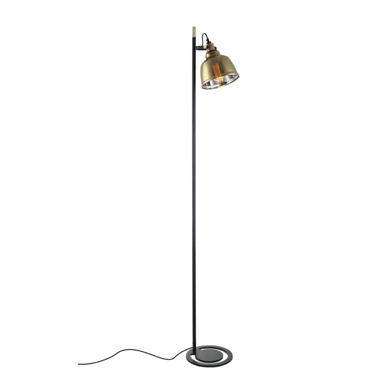Lampadaire ECTOT métal E27 LED doré