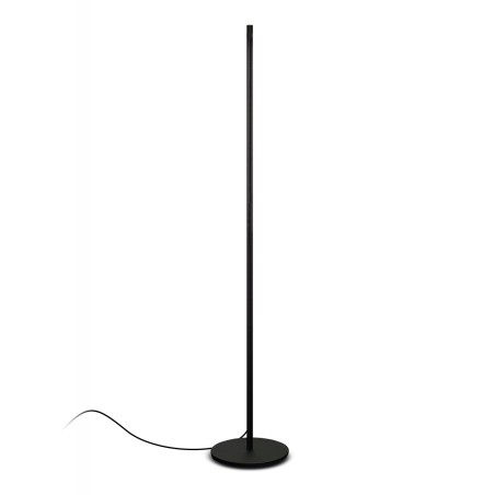 LANNOAN lampadaire LED aluminium 27W 1825Lm noir
