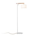 Lampadaire YZOSSE en bois E14 LED blanc