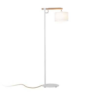 Lampadaire YZOSSE en bois E14 LED blanc