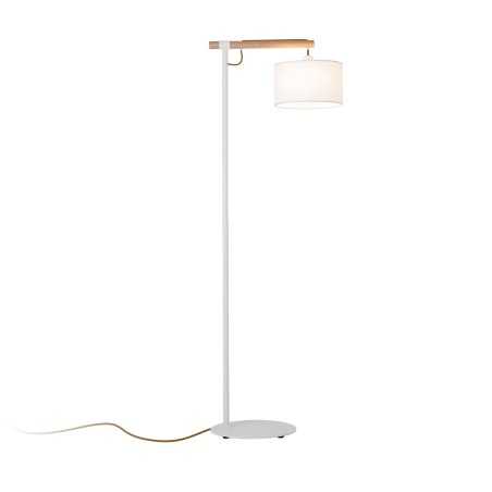 Lampadaire YZOSSE en bois E14 LED blanc