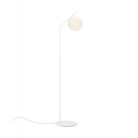 Lampadaire LANNAY métal E27 LED blanc