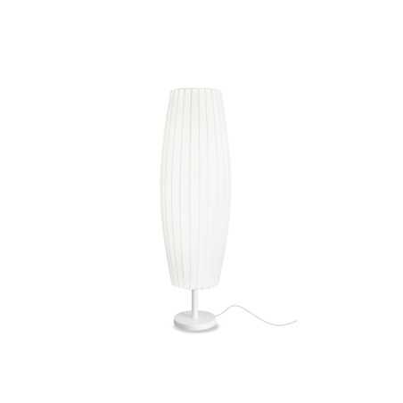Lampadaire LANILDY en résine polymère E14 LED blanc