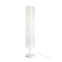Lampadaire LED blanc E27 en résine polymère PAVILLA
