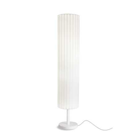Lampadaire LED blanc E27 en résine polymère PAVILLA