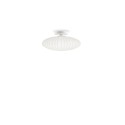 YVRES suspension simple résine polymère E27 LED couleur blanc
