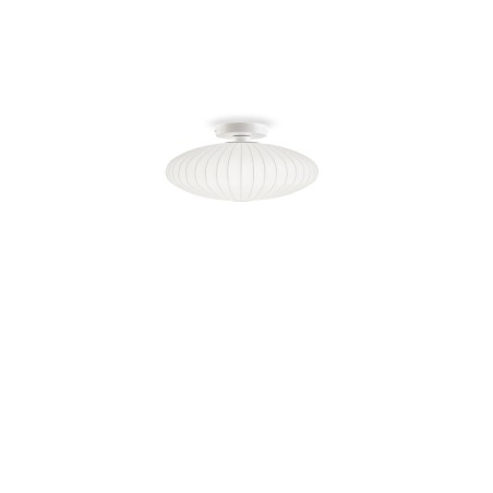 YVRES suspension simple résine polymère E27 LED couleur blanc