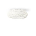 Plafonnier LED LANGUIN méthacrylate E27 blanc