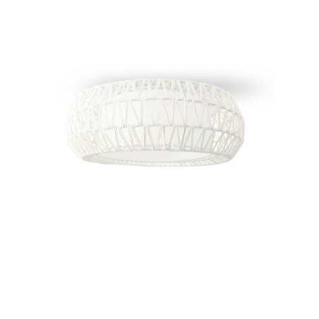 Plafonnier LED LANGUIN méthacrylate E27 blanc
