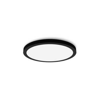 Plafonnier LED abs XAMBES 40W 3600Lm noir