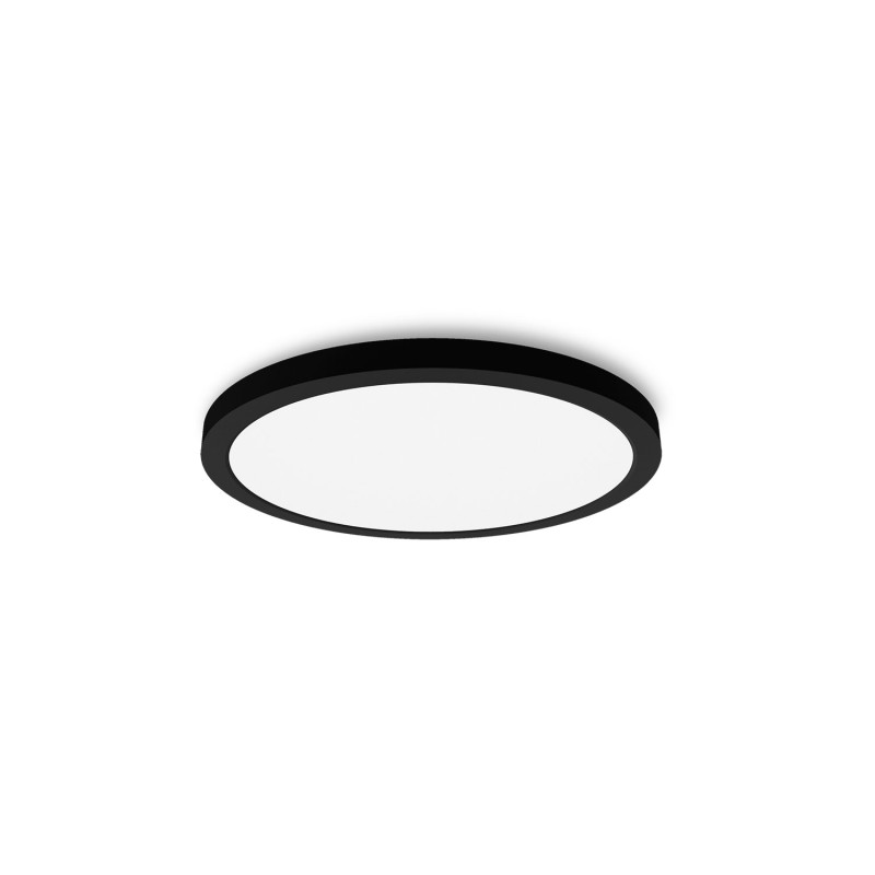 Plafonnier LED abs XAMBES 40W 3600Lm noir