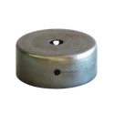 Support en fer forgé haut à peindre de 60mm de diamètre avec une sortie