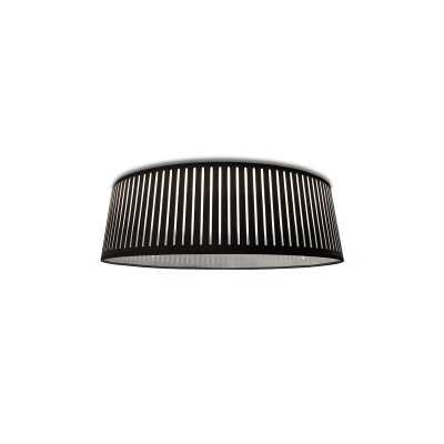 Plafonnier LED WITTES aluminium 24W 1603Lm noir