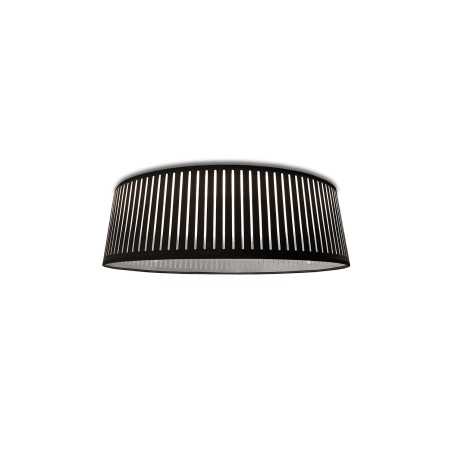 Plafonnier LED WITTES aluminium 24W 1603Lm noir