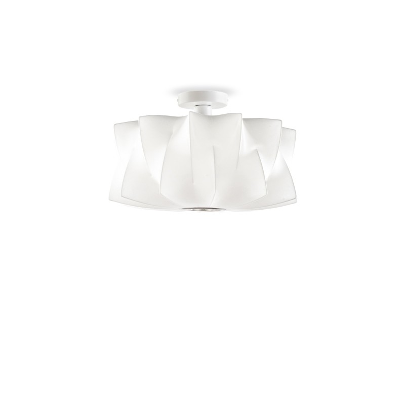 WILLER suspension simple résine polymère E27 LED couleur blanc