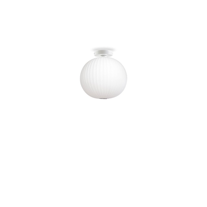 WICRES suspension simple résine polymère E27 LED couleur blanc