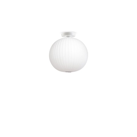 WAVRIN suspension simple résine polymère E27 LED couleur blanc