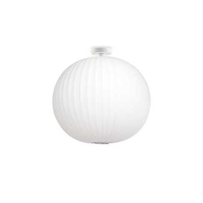 LANGIS suspension simple résine polymère E27 LED couleur blanc