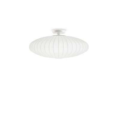 PAUSSAC suspension simple résine polymère E27 LED couleur blanc