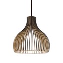 NUITS suspension LED E27 simple en bois