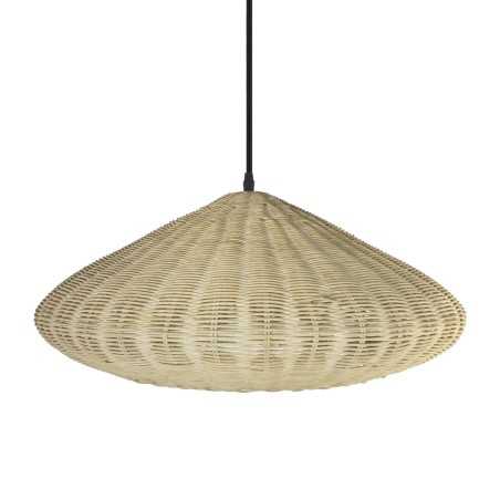 Suspension simple HARDY osier E27 LED couleurs