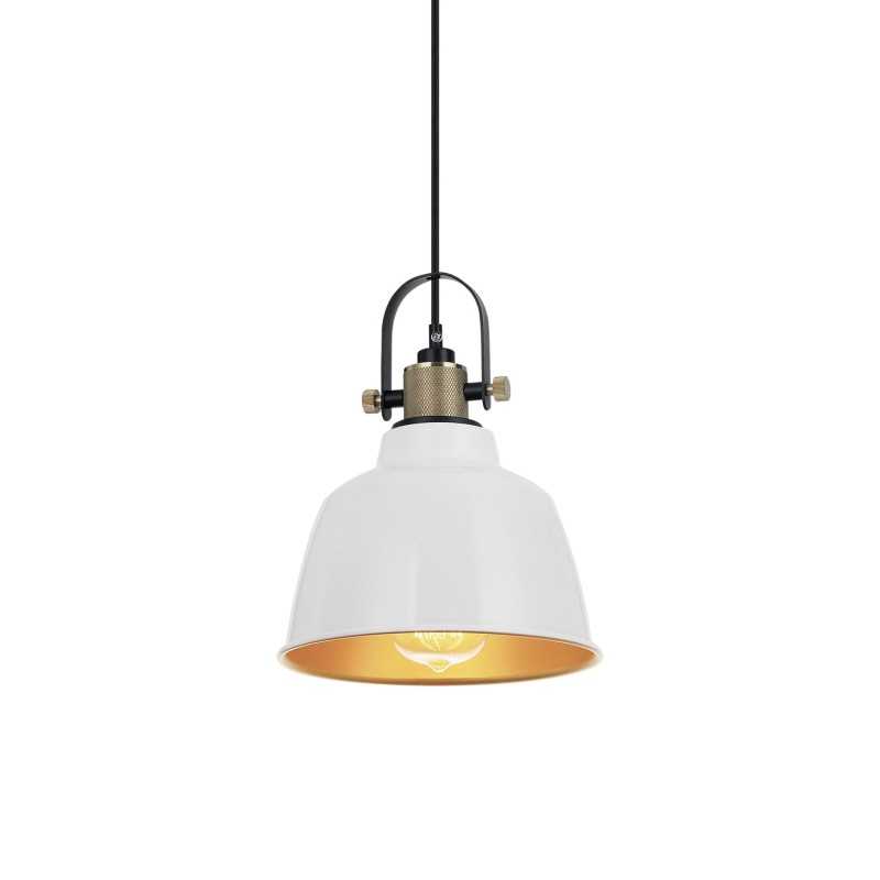 MOUSSOU suspension simple fer E27 LED couleurs