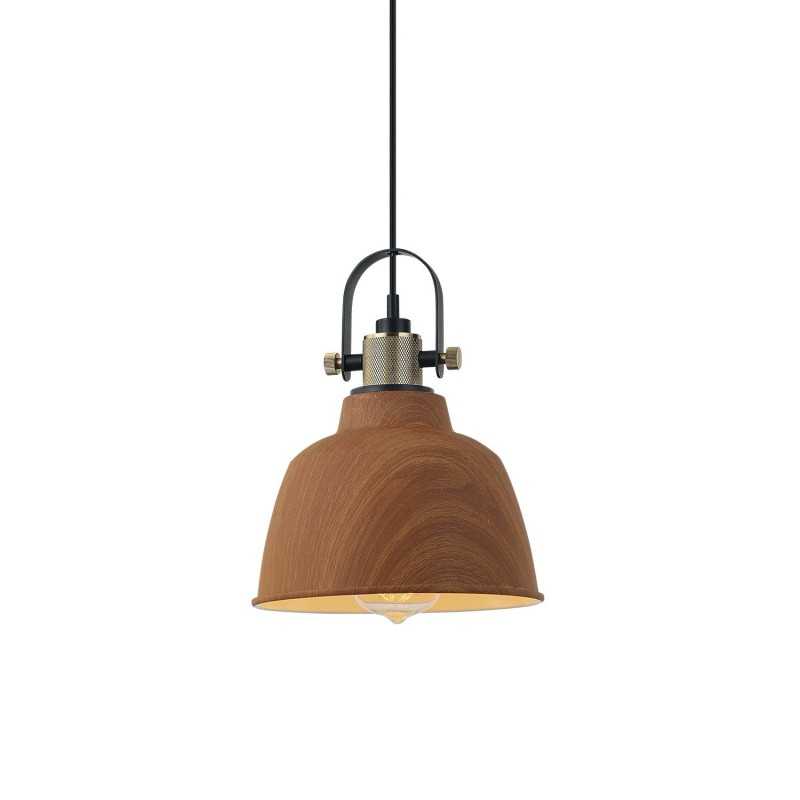 MOUSSOU suspension simple fer E27 LED couleurs
