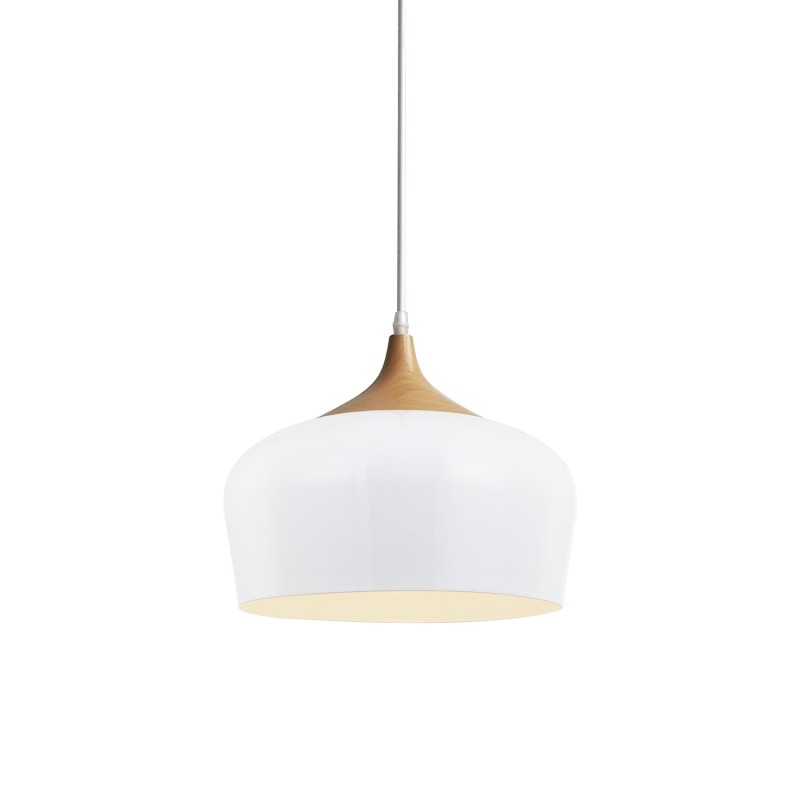 GAHOU suspension simple aluminium E27 LED couleurs
