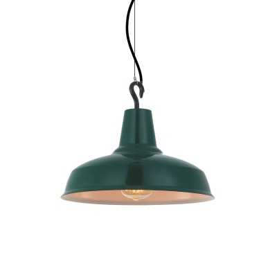 CONGE suspension simple métal E27 LED colorée