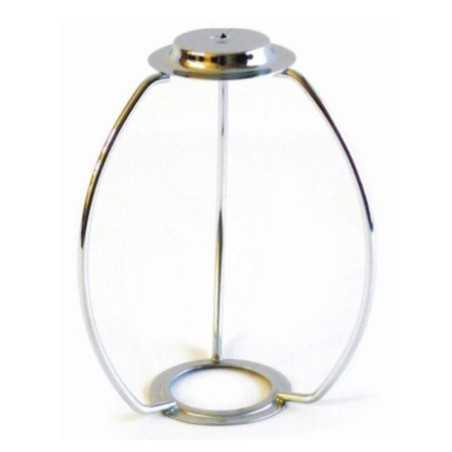 Cadre en métal pour fabriquer des lampes, 150 mm de hauteur.