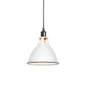 CAPOU suspension simple fer E27 LED couleurs