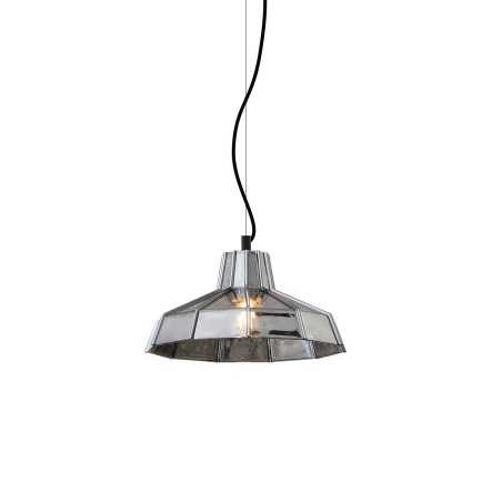 MUZON suspension simple verre E27 LED couleurs