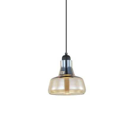 Suspension simple THORE en métal coloré GU10