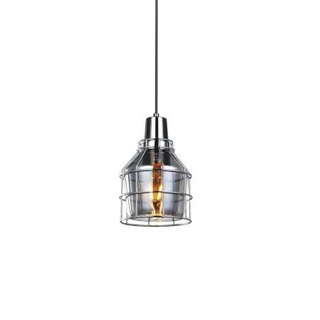 LOIRE suspension simple verre E27 LED couleurs