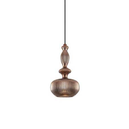 VALIN suspension simple verre E27 LED couleurs