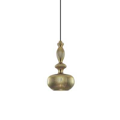 VALIN suspension simple verre E27 LED couleurs