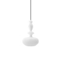 PAYROL suspension simple verre E27 LED couleurs