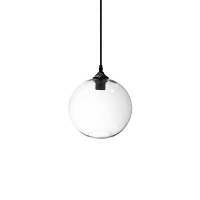 NEUZY suspension simple verre E27 LED couleurs